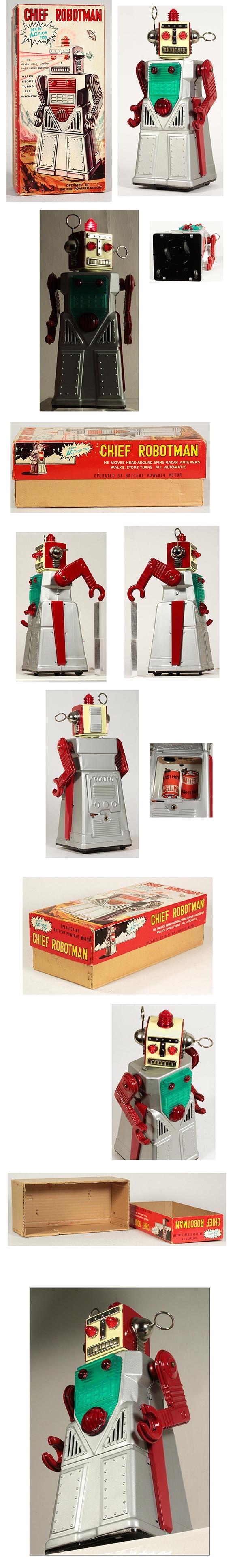 1962 Yoshiya, Chief Robotman in Original Box